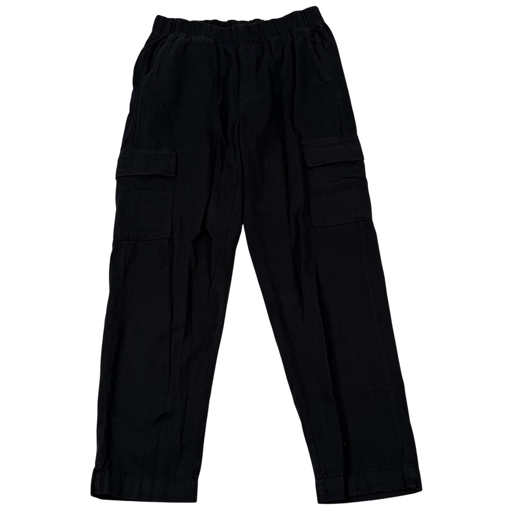 Gap Medium Pant Elastic Waist Relaxed Fit Broken Twill Utility Grunge Minimalist